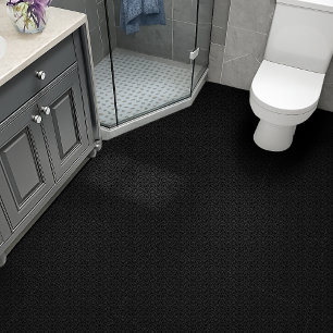 Black and Grey Modern Geometric Wavy Curved Lines Ceramic Tile