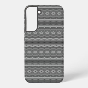Black and grey patterned samsung galaxy case