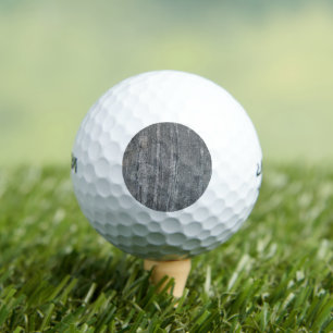 Black and Grey Sediment Rock Golf Balls