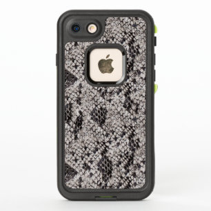 Black and Grey Snake Skin