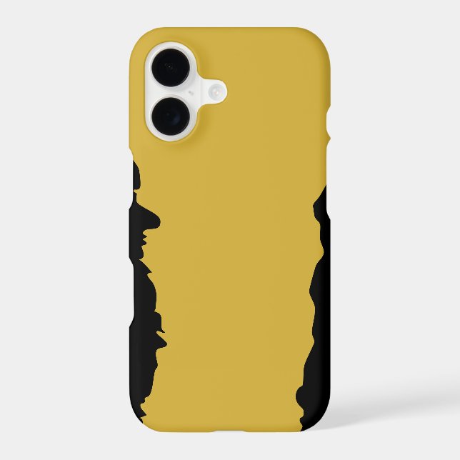 Black and Metallic Gold Unique Stylish (Back)