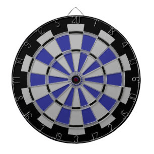 Black and Navy with Grey Stack Regulation  Dartboard