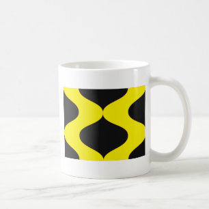 Black and Nu Gold Smooch Coffee Mug