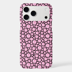 Black and Pink Diamond Bling Pattern