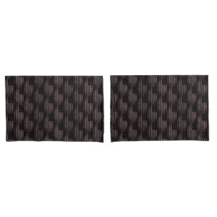Black and Pink Grunge American Flag Dual Pattern Pillowcase