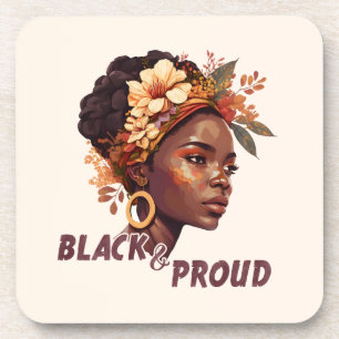 Black and Proud Coaster