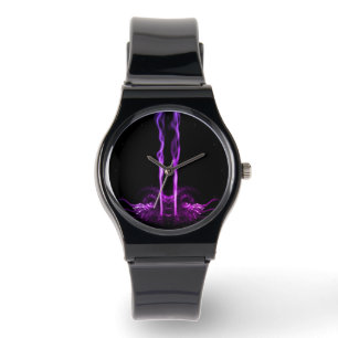 Black and Purple Dragon Smoke Watch