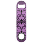 Black and purple hearts and swirls