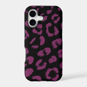 Black and Purple Leopard Pattern