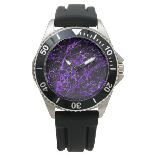 Black and Purple Marble, Watch