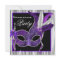 Black and Purple Masquerade Party