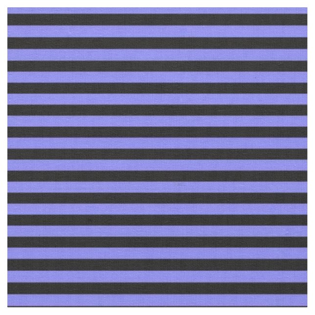Black and Purple Stripes Fabric (Close Up)