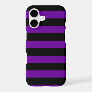 Black and Purple Stripes Horizontal