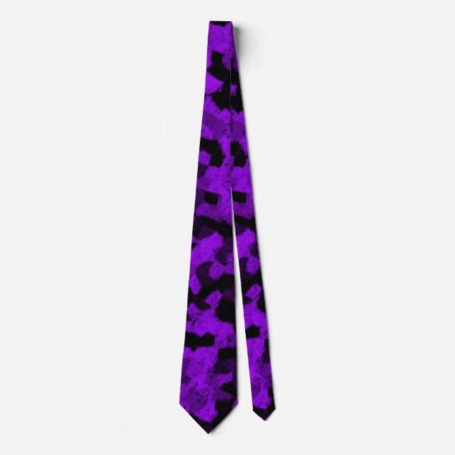 Black and Purple  Tie (Front)