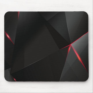 Black and Red Mousepad