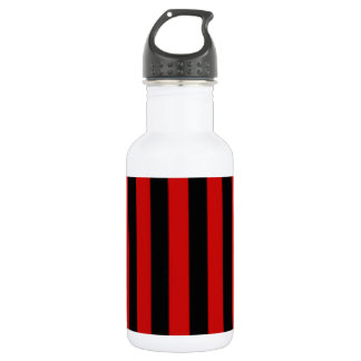 Black and Red Stripe 532 Ml Water Bottle