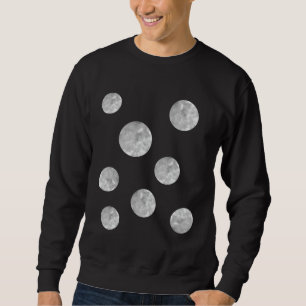 Black and Silver Men's Sweatshirt