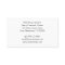 Black and Silver Platinum Business Card