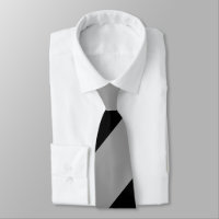 Black and Silver Regimental Stripe