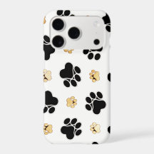 Black and tan canine dog paw print white
