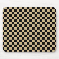 Black and Tan Chequered