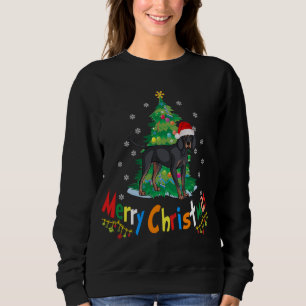 Black And Tan Coonhound Dog Ugly Christmas Sweater
