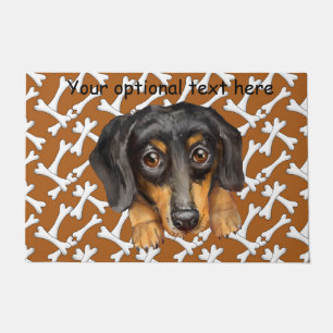 Black and Tan Dachshund Doormat
