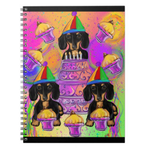 Black and Tan Dachshund Notebook