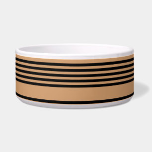 Black and tan five stripe pattern