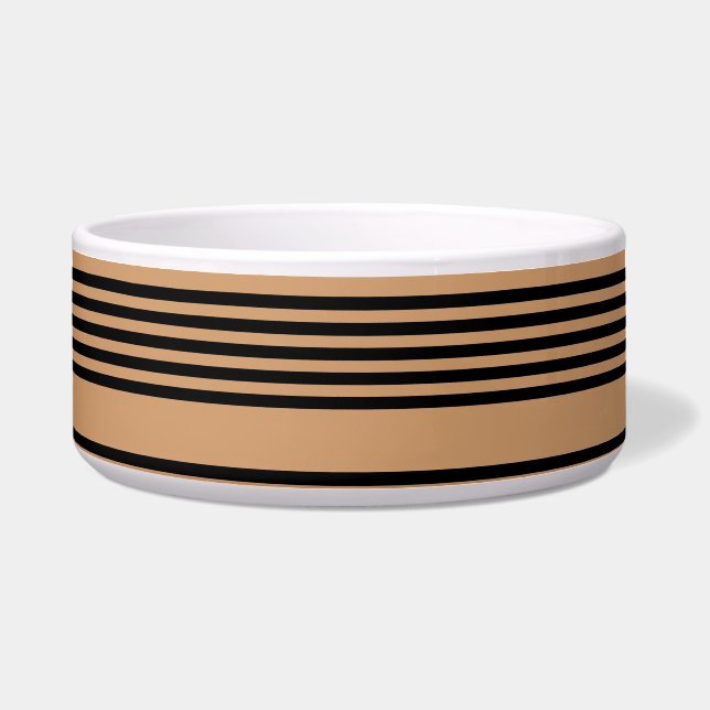 Black and tan five stripe pattern (Front)