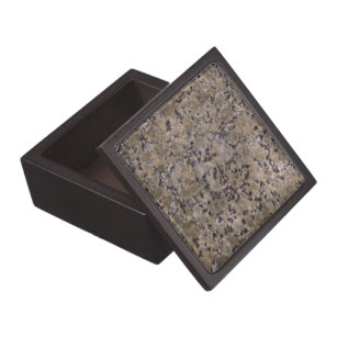 Black and Tan Granite Gift Box