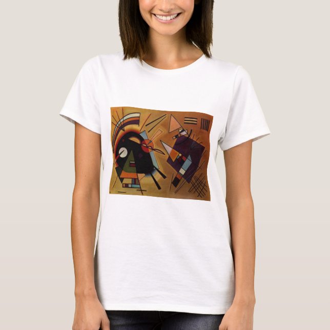 Black And Violet T-Shirt (Front)