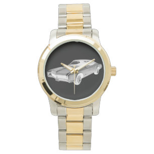 Black And White 1967 Buick Riviera Pop Art Watch