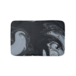 Black And White Abstract Art Best abstract art Bath Mat