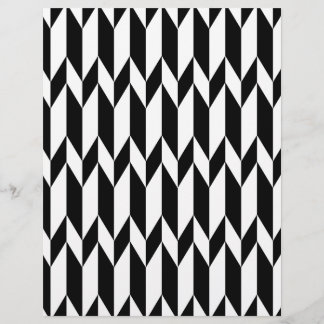 Black and White Abstract Graphic Pattern. Flyer