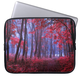 Black and white. Abstract painting background. Acr Laptop Sleeve