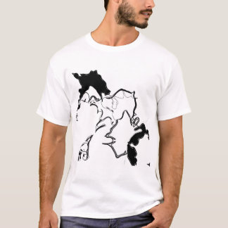 Black and white abstract style T-Shirt
