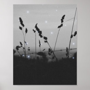 Black and White Aesthetic Poster