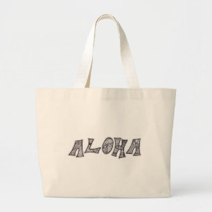 Black and White Aloha Bag