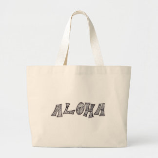 Black and White Aloha Bag