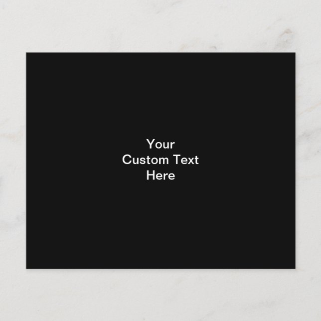 Black and White Apple. Flyer (Front)