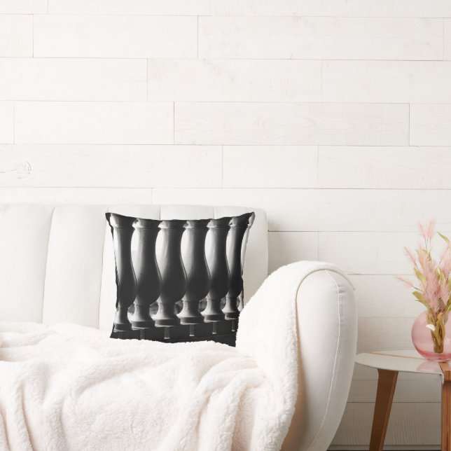 Black and White Architecture  Cushion (Couch)