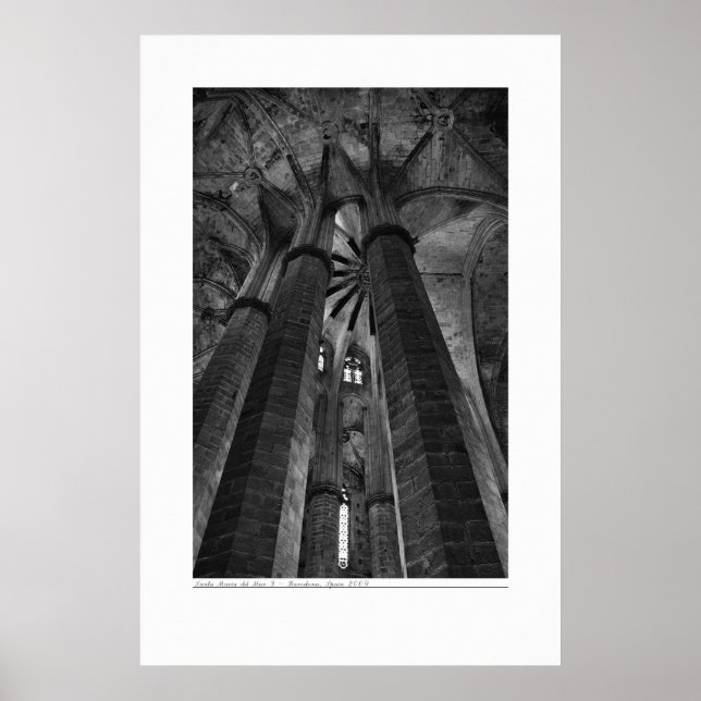 Black and White Architecture Poster (Front)
