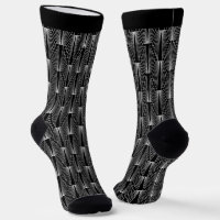 Black and white Art Deco pattern 2
