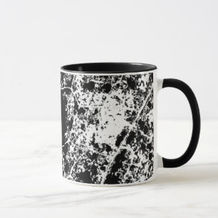 Black and White Art Mug