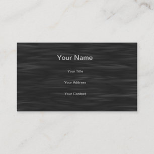 Black and white beveled "D" Business Card