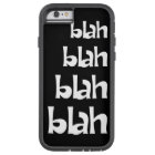Black and White Blah iPhone 6 case