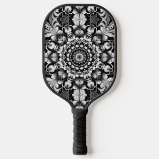 Black and White Bliss Pickleball Paddle