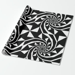 Black and white bord design, ornament art, home wrapping paper