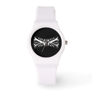 Black and White Bow Tie Watch